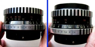 Vintage Carl Zeiss Jena lens Biometar 2.  8/80mm for PentaconSix 2