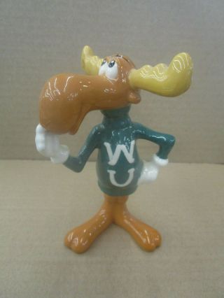 C1990 Bullwinkle Ceramic Figuring - Jay Ward Productions - Made In Mexico