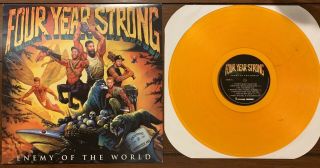 Four Year Strong Enemy Of The World Orange Vinyl