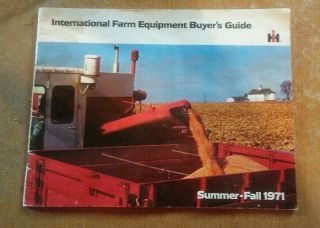 Vintage Ih International Farm Equipment Buyer 