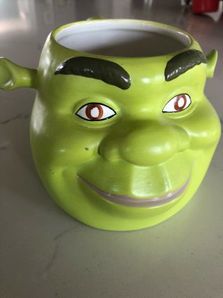 2004 DreamWorks Galerie Shrek Ogre Movie Ceramic Mugz 2