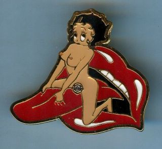 Lions Club Pins - Betty Boop Rolling Stones