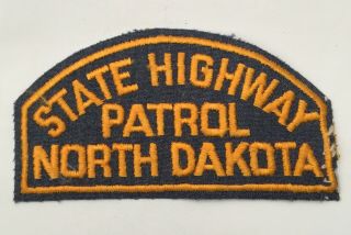 North Dakota State Highway Patrol Old Shoulder Patch