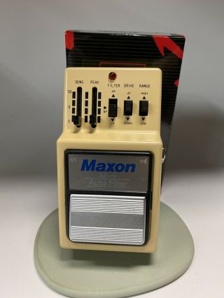 Maxon Af - 9 Auto Filter Wah/envelope Effects Pedal Vintage 1981