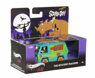 Hot Wheels Elite One 1:50 Scooby Doo Mystery Machine Bcj81