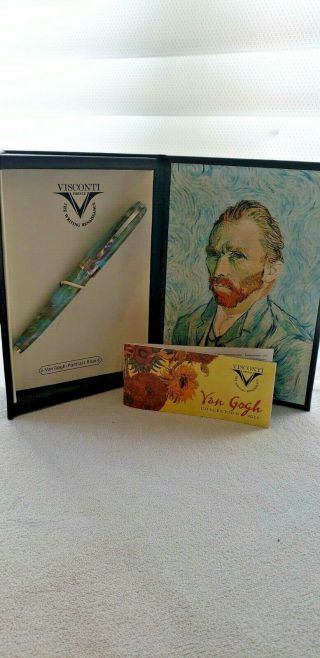Visconti Van Gogh Fountain Pen - Portrait Blue