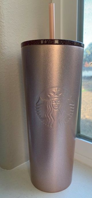 Starbucks 2018 Holiday - Rose Gold Stainless Steel 24 Ounces Tumbler