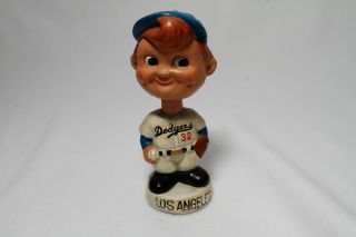 Vintage 1962 Los Angeles Dodgers Bobblehead Bobbing Nodder Japan