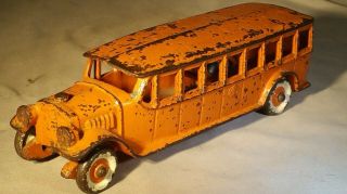 1920s Kenton Or Dent Medium Size Bus With Cast Iron Wheels - 8 " Long