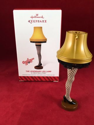 Hallmark Ornament The Legendary Leg Lamp A Christmas Story 2014 (mib)