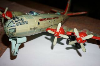 Yonezawa Bk250 Tin Toy Airplane
