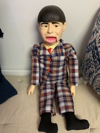 Moe Howard 3 Stooges Horsman Ventriloquist Dummy Puppet From Adult Collector