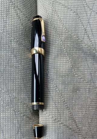 Montblanc Boheme Black & Gold Fountain Pen
