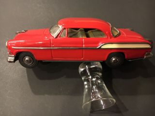 1955 Chrysler Japanese Tin Yonezawa Toy Car 8.  5 “ Friction
