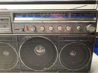 (G) Vintage Magnavox D8443 Power Player,  Ghetto Blaster 5 Speaker System Boombox 2
