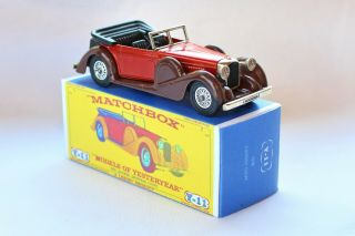 Matchbox Yesteryear Y11 - 3 Lagonda Drophead Coupe (1938) - Code 3 (d20)
