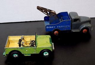 Vintage Diecast Dinky Toys 25x Breakdown Lorry,  27d Land Rover 1949 - 54,  Af