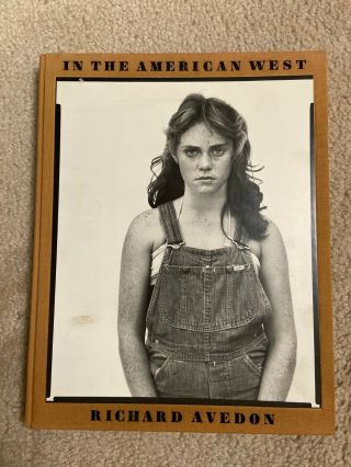 1985 Vintage Book Richard Avedon Photo Art In The American West Hc (no Dj)