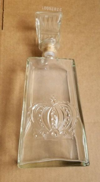 Vintage Crown Bottle Collectible Seagram 