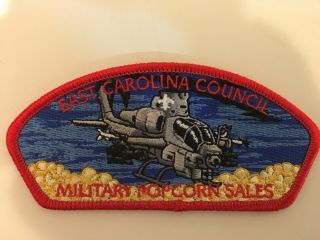 Csp East Carolina Council Popcorn Achievement.  One Year Only ‘17for This Patch