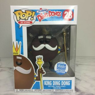 Funko Pop King Ding Dong 28 Ad Icons Funko Shop Exclusive W/ Soft Protector