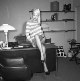 1960s Fred Enke Negative,  Hot Pin - Up Girl Karen Swanson,  Sexy Secretary,  T402292