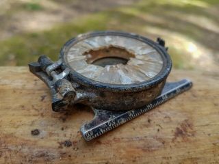 Ww2 German March Compass Relic From Kurland