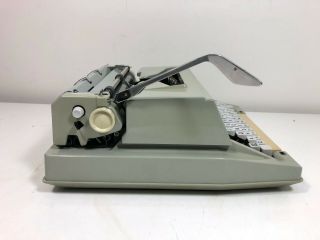 Vintage 1972 HERMES 3000 Portable Typewriter with Case 2