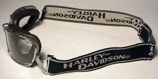 Vintage Baruffaldi Securottic Hms Harley Davidson Riding Goggles