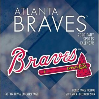 Turner Licensing,  2020 Atlanta Braves Desk Calendar