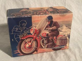 Tippco Tco - 59 Tin Wind Up Motorcycle Box