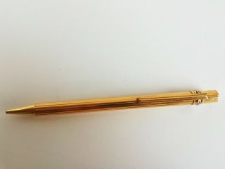 Cartier Ballpoint Pen Gold Plated