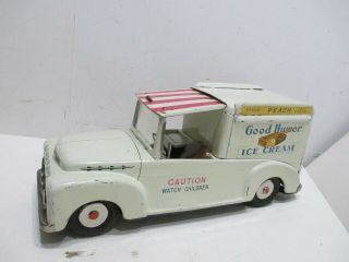 Good Humor Large 11 " Ice Cream Truck Friction Vg Made N Japan