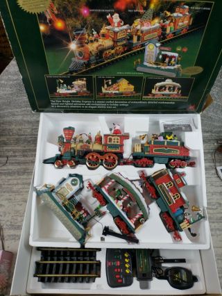 Bright The Holiday Express Animated Train Set No 387 G Gauge