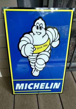 Large Michelin Tire Sign