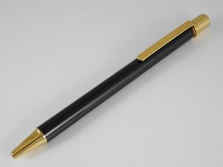 Cartier Must 2 Black Lacquer Ballpoint Pen
