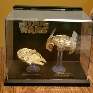 Star Wars Classic Series Iii Millennium Falcon And Darth Vader’s Tie Fighter