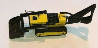 Vintage Tonka Yellow Metal Trencher Bulldozer Backhoe Construction Truck Toy T - 6