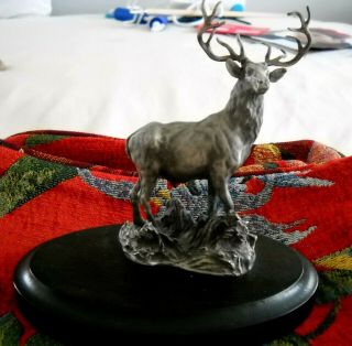 The Hartford Insurance Co.  Elk Stag Deer Sculpture Statue