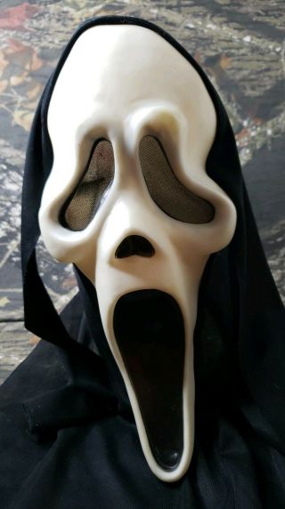 VTG Fearsome Faces Scream 2 Mask Fun World DIV Fantastic Glows Stretch 2