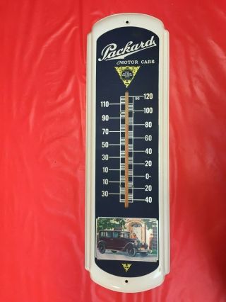 Packard Motor Car Thermometer