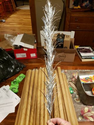 47 Vintage Aluminum Christmas Tree Branches - Branches Only - 24 