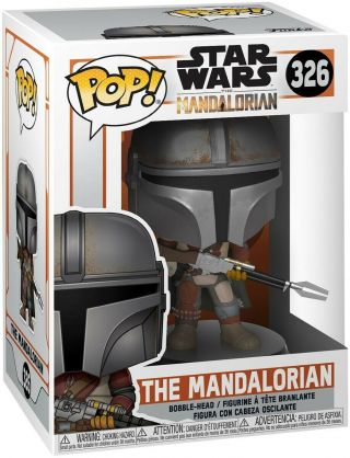 Funko Pop Star Wars 326 The Mandalorian - The Mandolorian Vinyl Figure