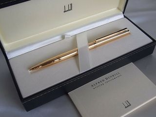 Dunhill Gemline Gold Plated Pencil 0.  5mm