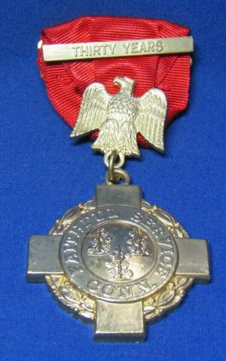 Wwii Connecticut Guard 30 Years Of Faithful Service Medal
