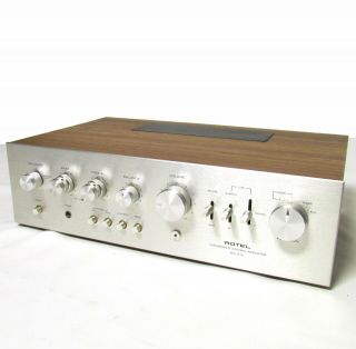 Vintage Rotel Integrated Stereo Amplifier Ra - 412 Circa 1975