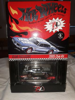 Hot Wheels Club Exclusive Olds 442 In Chrome Redline
