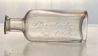 Strawbridge & Clothier Bottle Phila Pa