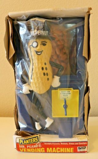Rare Vintage Mr.  Peanut Vending Machine 1996 224 Nos