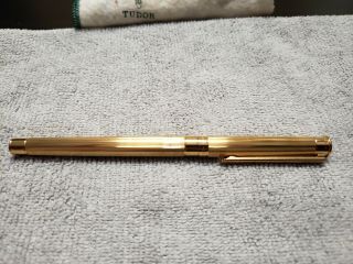 Montblanc Noblesse Ball Point Pen All Gold Plated Priced To Sell